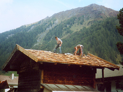 Schindeldach-Toldern