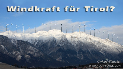 Windkraft in Tirol