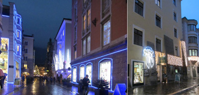 Weihnachtsbeleuchtung in Innsbruck